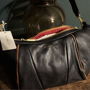 Hammitt Black Leather Shoulder Bag